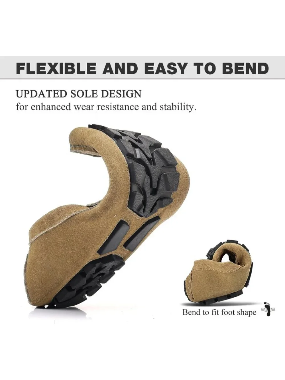 🆕Men's Brown Suede Penny Loafers Slip-On Comfort Casual Shoes for Business